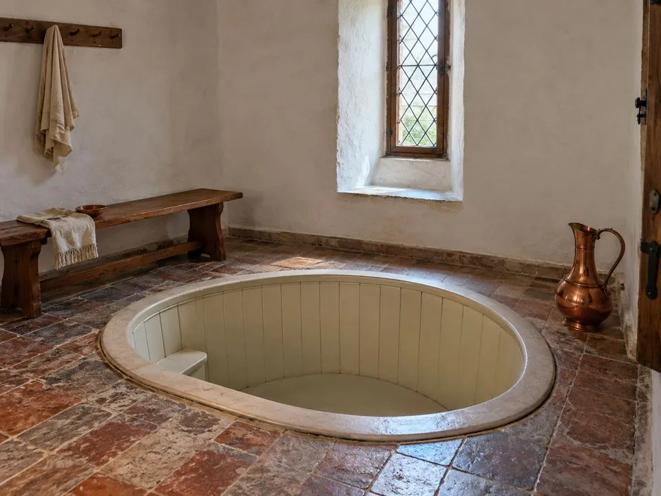 The Bath of Philippine Welser, preserved in its original form at Schloss Ambras